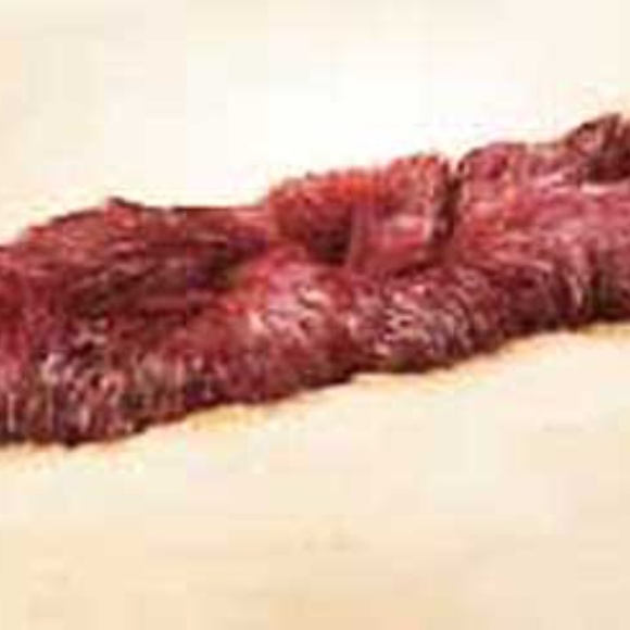 SCARF, RABBIT FUR POM-POMS, BURGUNDY, 29 X 4 INCHES, BOTH SIDES ARE SOFT WOVEN - Picture 3 of 4